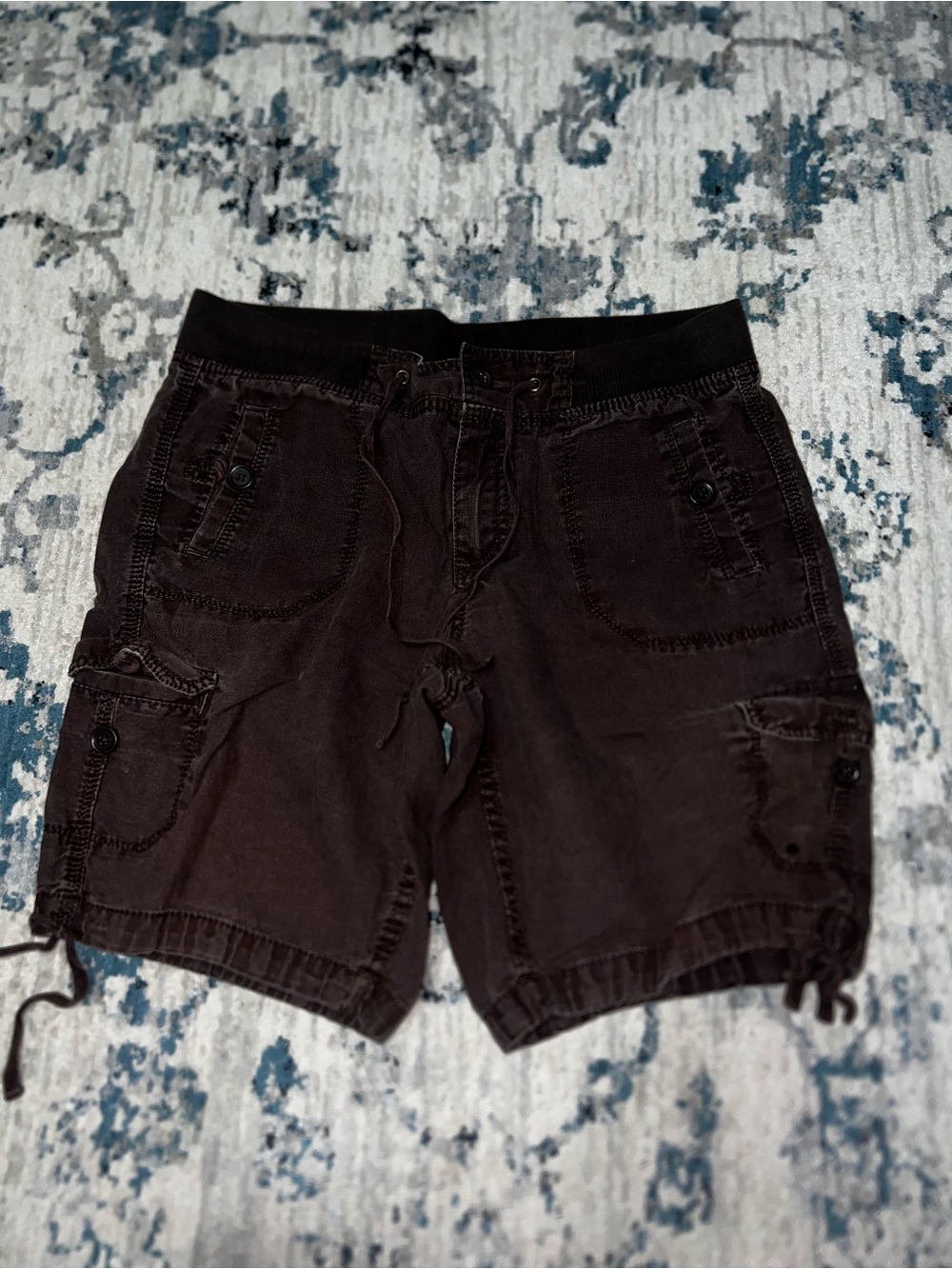 Brown Cargo Shorts